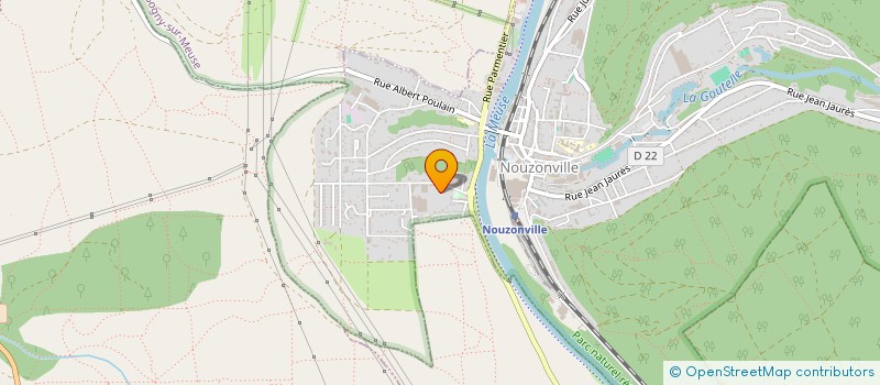 localisation de l'entreprise JUCYMA  WARCQ