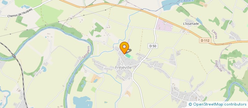 localisation de l'entreprise JUDA à FREJEVILLE