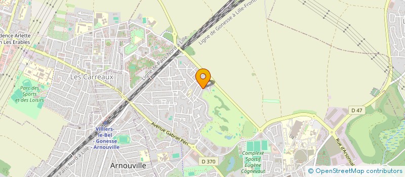 localisation de l'entreprise JUDAISME TRADITION LOISIRS MODERNITE  GONESSE