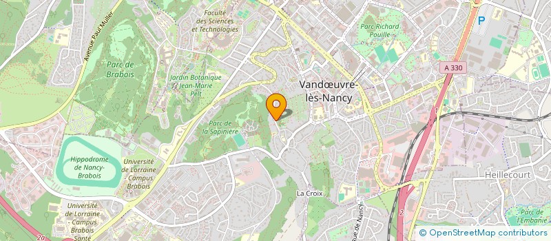 localisation de l'entreprise JUDALEMA  VANDUVRE-LES-NANCY