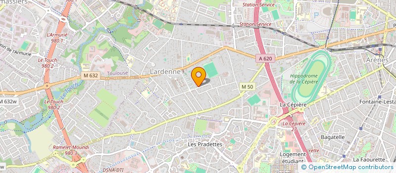 localisation de l'entreprise JUDALY  TOULOUSE