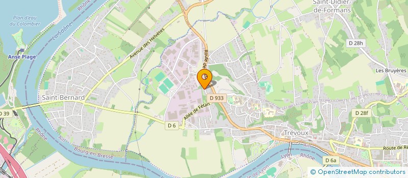 localisation de l'entreprise JUDANIEL IMMO  TREVOUX