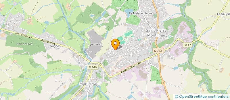 localisation de l'entreprise JUDCLOFAN  BEAUPREAU-EN-MAUGES