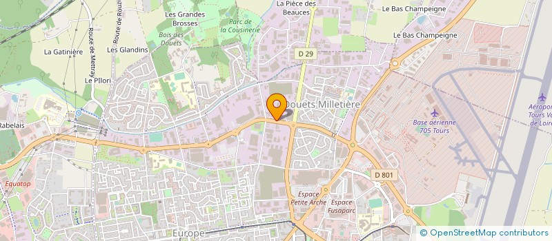 localisation de l'entreprise JUDDSTONE  TOURS