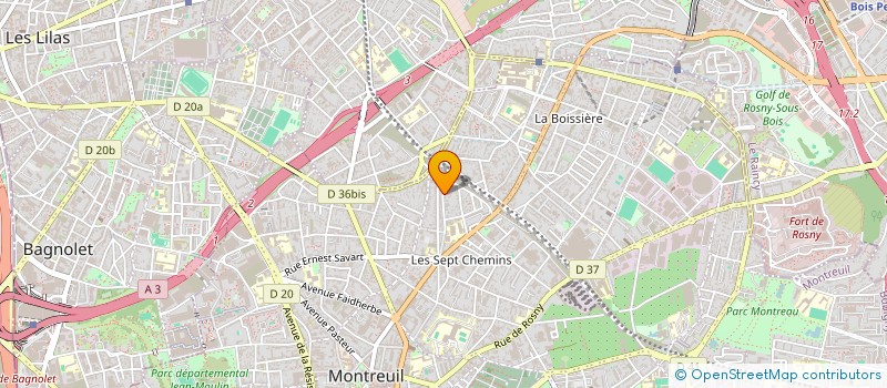 localisation de l'entreprise JUDE  LATTES