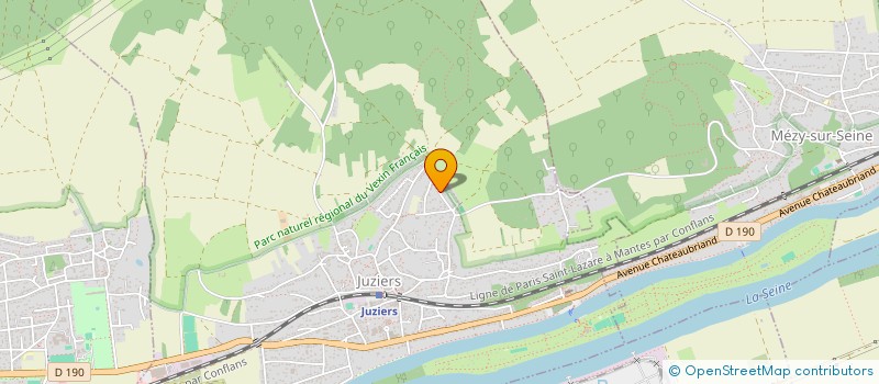 localisation de l'entreprise JUDE PARTNERS  JUZIERS