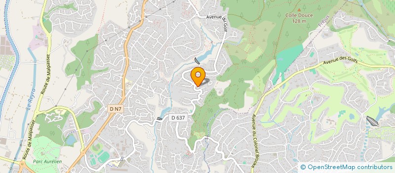 localisation de l'entreprise JUDE TODD à FREJUS