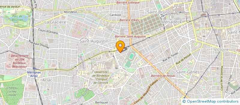 localisation de l'entreprise JUDEA  BORDEAUX