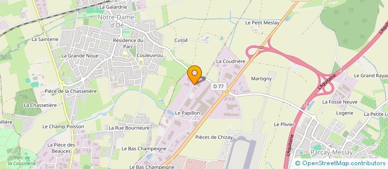 localisation de l'entreprise JUDES INVEST  PORTS-SUR-VIENNE