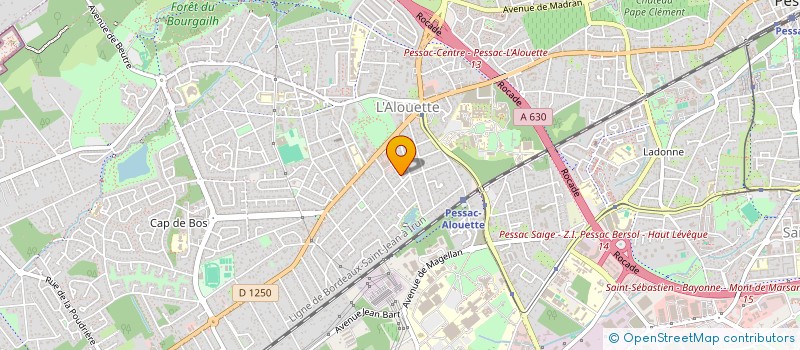 localisation de l'entreprise JUDICAEL RODRIGUEZ à PESSAC