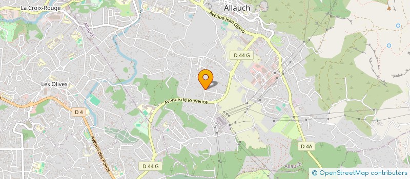 localisation de l'entreprise JUDICI-LEGRAND  ALLAUCH