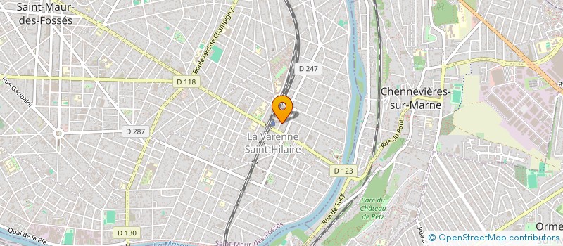 localisation de l'entreprise JUDICIO à SAINT-MAUR-DES-FOSSES