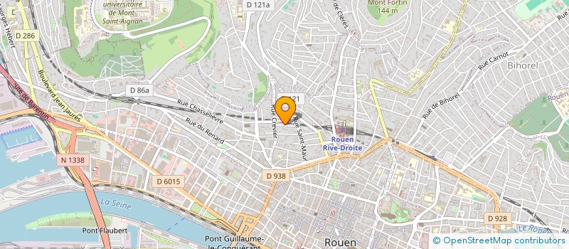 localisation de l'entreprise JUDITH  ROUEN