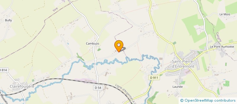 localisation de l'entreprise JUDIX à SAINT PIERRE D'ENTREMONT