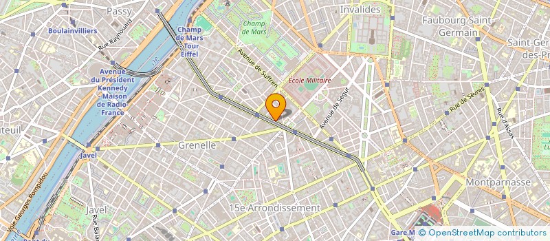 localisation de l'entreprise JUDLIN 131 GRENELLE  PARIS