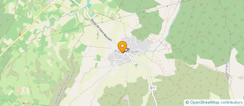 localisation de l'entreprise JUDO  PARIGNARGUES