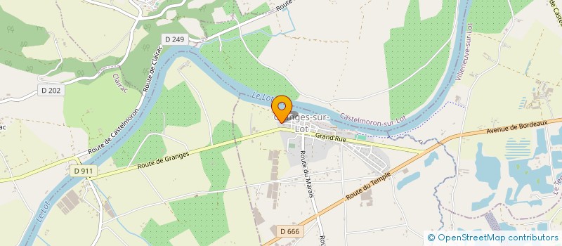 localisation de l'entreprise JUDO ALLIANCE GARONNE  DAMAZAN