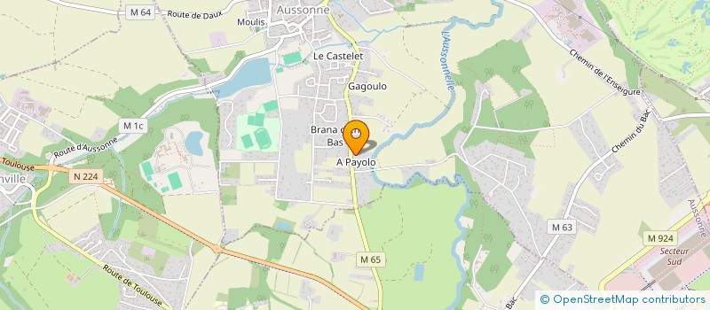 localisation de l'entreprise JUDO AUSSONNE BUSHIDO à AUSSONNE