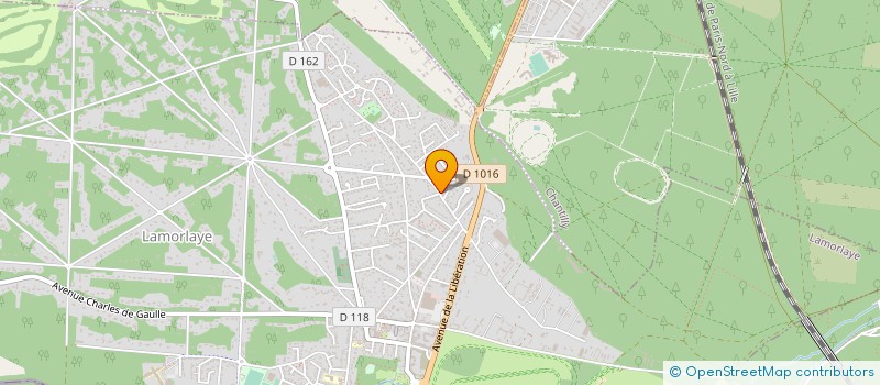 localisation de l'entreprise JUDO CLUB  LAMORLAYE