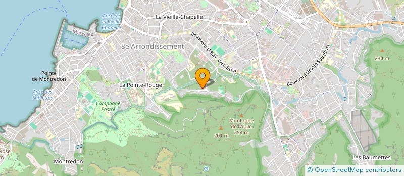 localisation de l'entreprise JUDO CLUB 8 à MARSEILLE