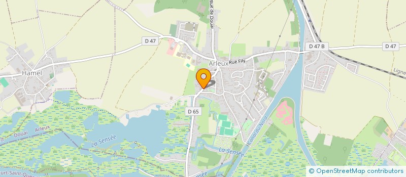 localisation de l'entreprise JUDO CLUB ARLEUX  ARLEUX