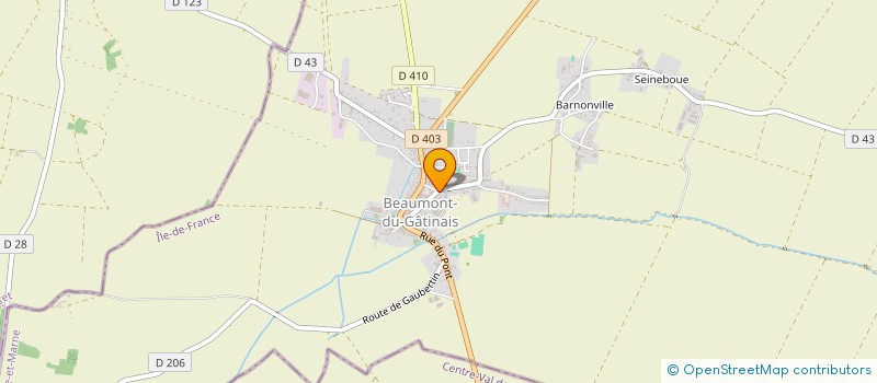 localisation de l'entreprise JUDO CLUB BEAUMONTOIS  BEAUMONT-DU-GATINAIS