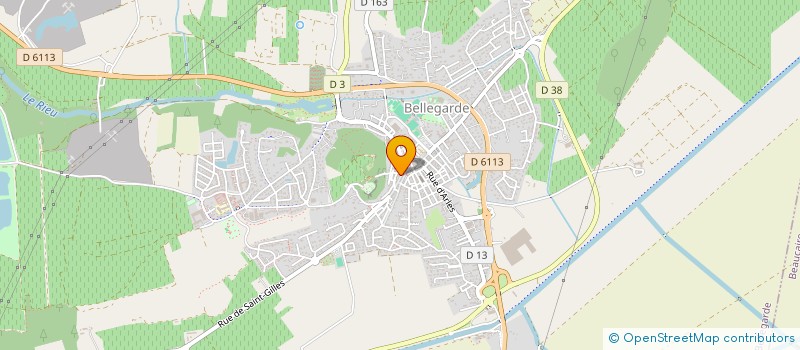 localisation de l'entreprise JUDO CLUB BELLEGARDAIS à BELLEGARDE