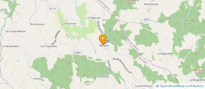 localisation de l'entreprise JUDO CLUB BESSENOIS à MONTROTTIER