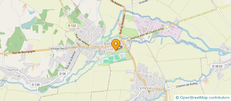 localisation de l'entreprise JUDO CLUB BLETTERANOIS à BLETTERANS
