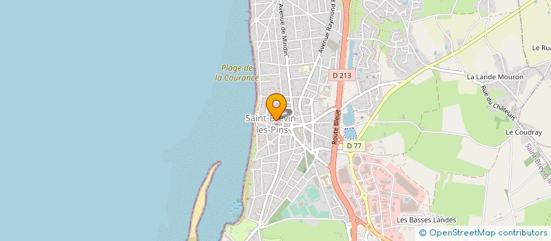localisation de l'entreprise JUDO CLUB BREVINOIS à SAINT-BREVIN-LES-PINS