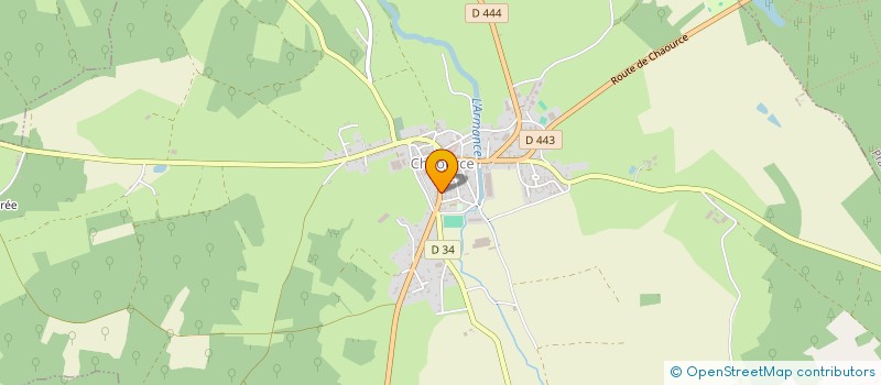 localisation de l'entreprise JUDO CLUB CHAOURCOIS à CHAOURCE