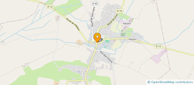 localisation de l'entreprise JUDO CLUB DE BAUGY  BAUGY