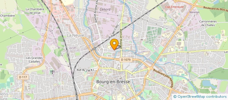 localisation de l'entreprise JUDO CLUB DE BOURG EN BRESSE à BOURG-EN-BRESSE