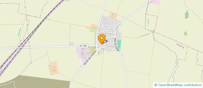 localisation de l'entreprise JUDO CLUB DE CHARNY ET DISCIPLINES ASSOC  CHARNY
