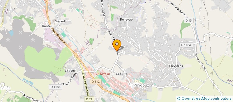 localisation de l'entreprise JUDO CLUB DE FREJAIROLLES  FREJAIROLLES