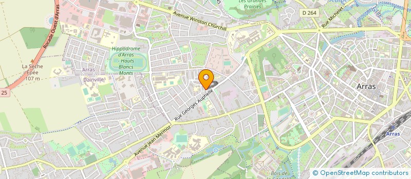 localisation de l'entreprise JUDO CLUB DE L'ARTOIS à ARRAS