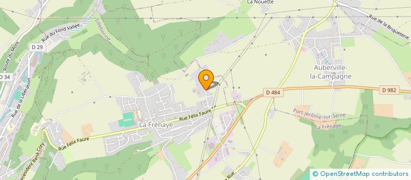 localisation de l'entreprise JUDO CLUB DE LA FRENAYE  LA FRENAYE