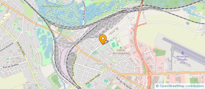 localisation de l'entreprise JUDO CLUB DE LONGUEAU à LONGUEAU