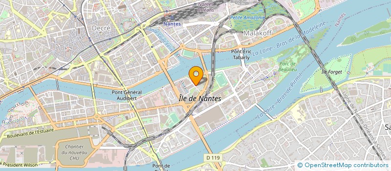 localisation de l'entreprise JUDO CLUB DE NANTES à NANTES
