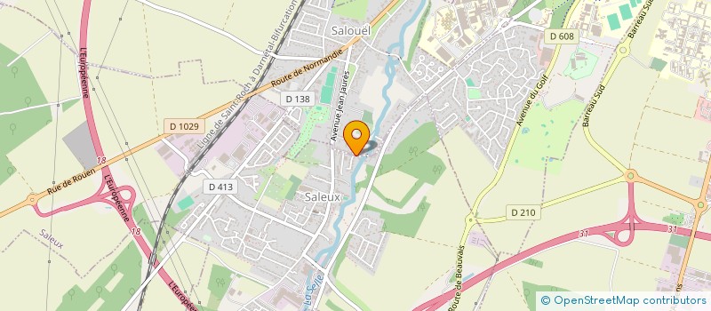 localisation de l'entreprise JUDO CLUB DE NOUVION  LE TITRE