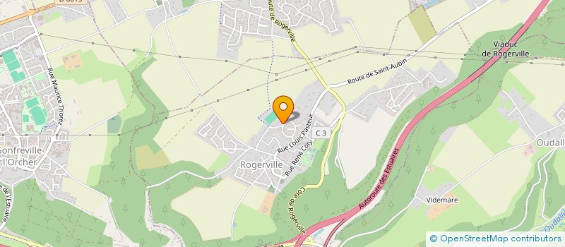 localisation de l'entreprise JUDO CLUB DE ROGERVILLE  ROGERVILLE