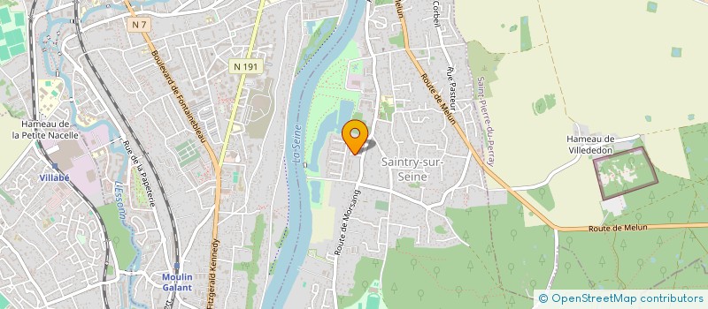 localisation de l'entreprise JUDO CLUB DE SOISY SUR SEINE à SAINTRY-SUR-SEINE