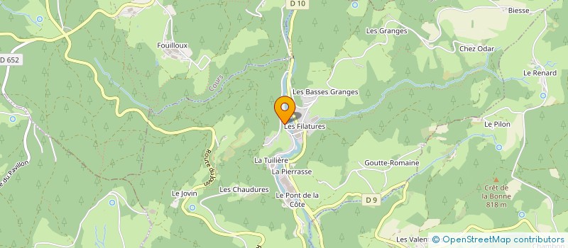 localisation de l'entreprise JUDO-CLUB DE ST VINCENT DE REINS  SAINT VINCENT DE REINS