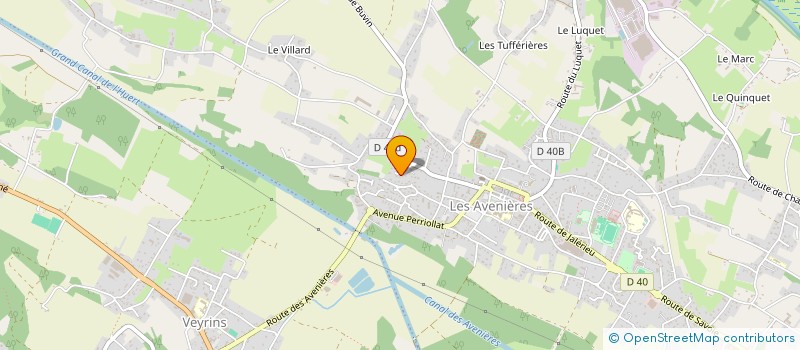 localisation de l'entreprise JUDO CLUB DES AVENIERES VEYRINS  LES AVENIERES VEYRINS-THUELLIN