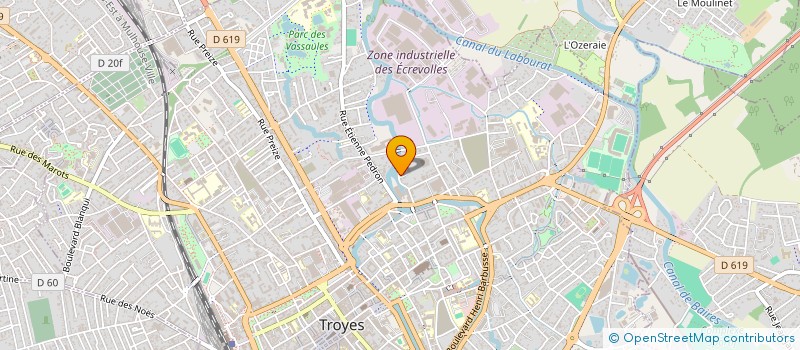 localisation de l'entreprise JUDO CLUB DES NOES à TROYES