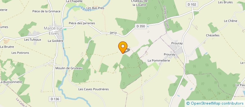 localisation de l'entreprise JUDO CLUB DESCARTES  DESCARTES