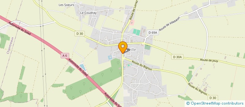 localisation de l'entreprise JUDO CLUB EGREVILLE à EGREVILLE