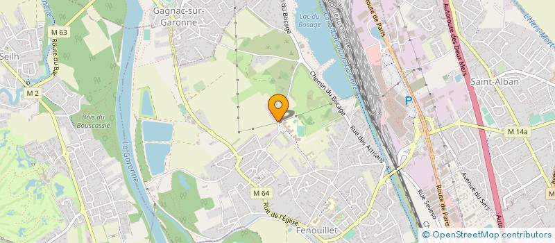 localisation de l'entreprise JUDO CLUB FENOUILLET  FENOUILLET