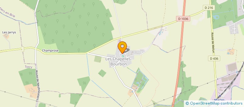 localisation de l'entreprise JUDO CLUB FONTENAY TRESIGNY  FONTENAY-TRESIGNY