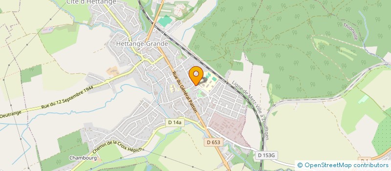 localisation de l'entreprise JUDO CLUB HETTANGE GRANDE  HETTANGE-GRANDE